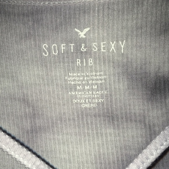 Grey Tie-Dye American Eagle Shirt - Picture 3 of 3